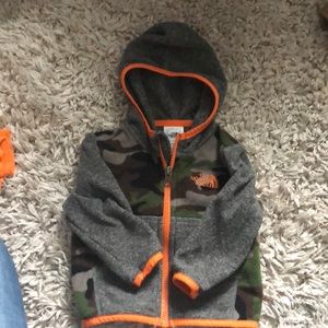 The North Face fleece zip up